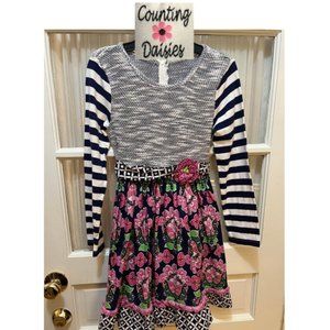 Counting Daisies multi-design dress; girls' size 10